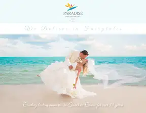 Wedding Brochure - Turks and Caicos Photographers